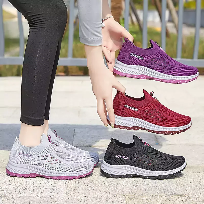 Zapatillas de punto ligeras para mujer — foto 11