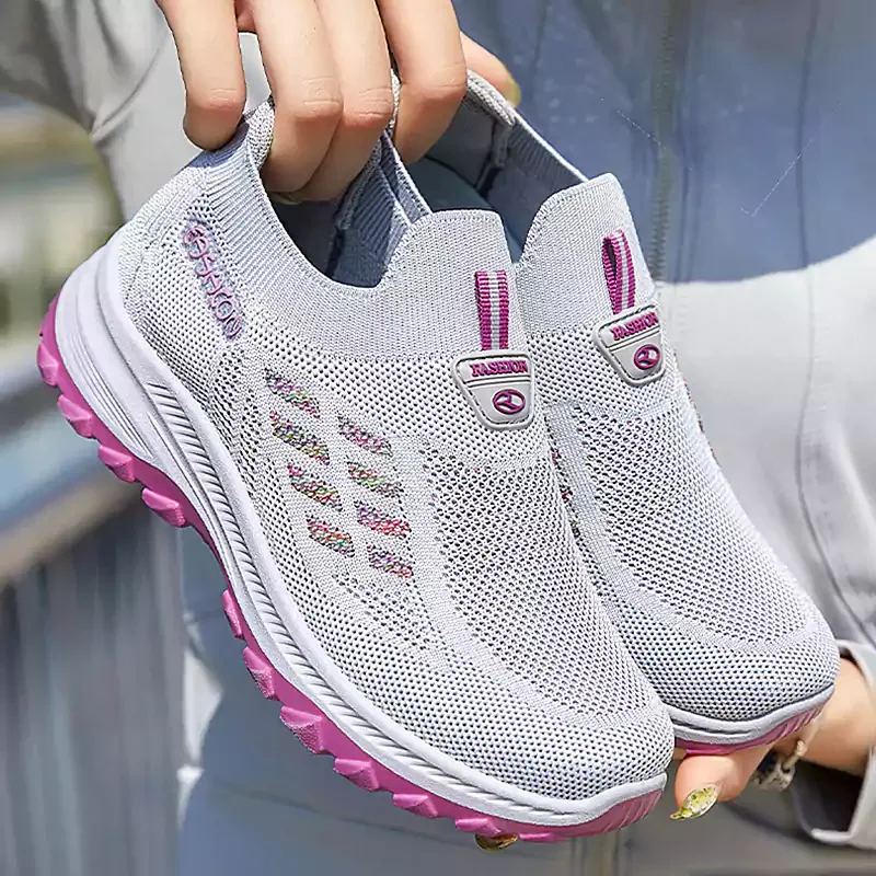 Zapatillas de punto ligeras para mujer — foto 2